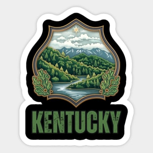 Kentucky State USA Sticker